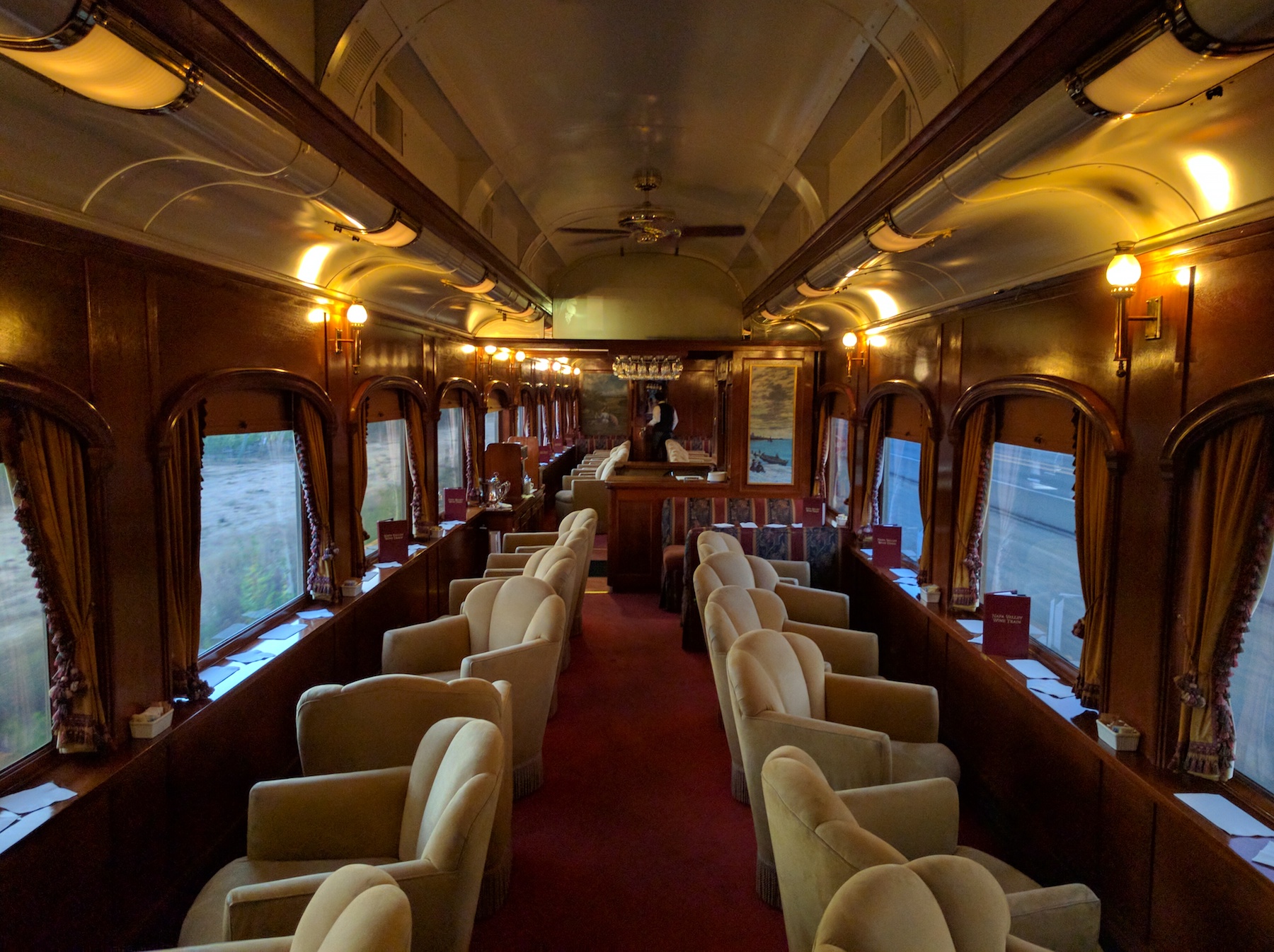 All Aboard The Napa Valley Wine Train!