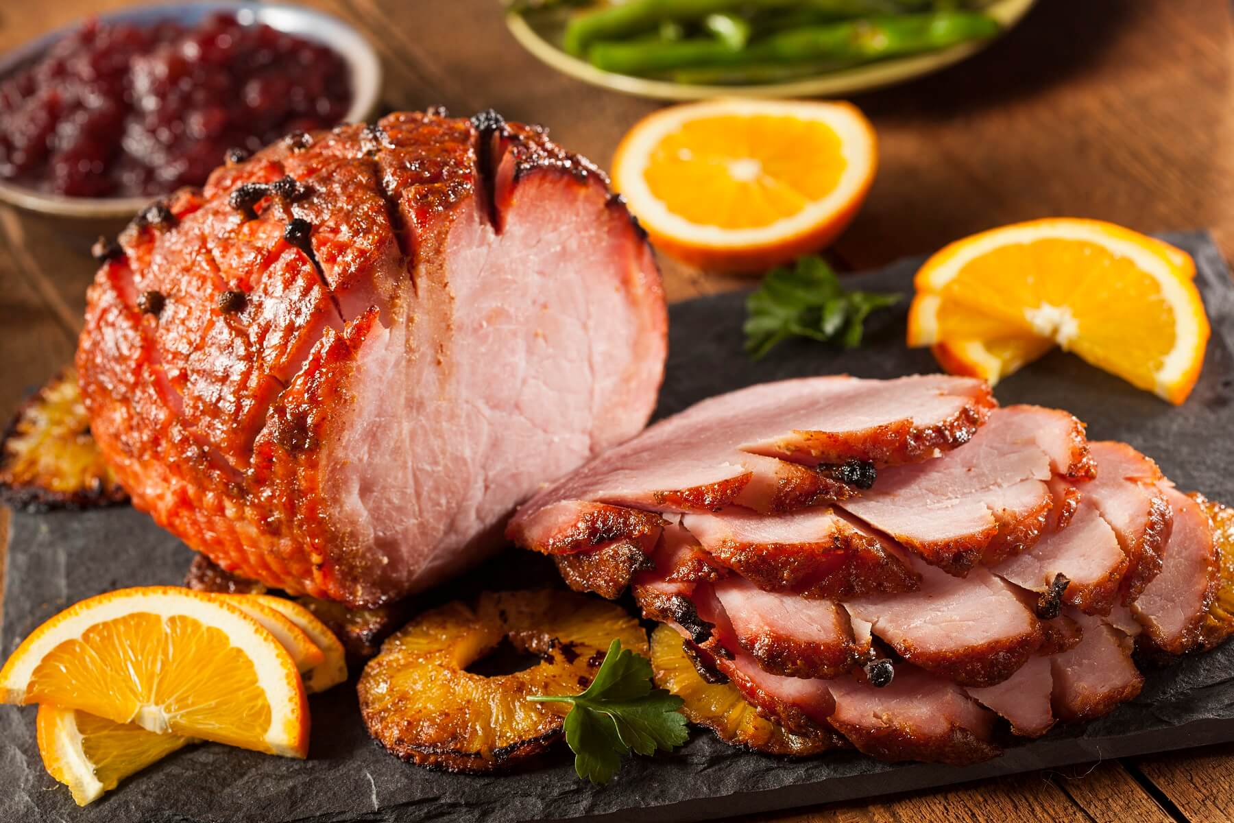 Ginger and Apricot Christmas Ham Recipe
