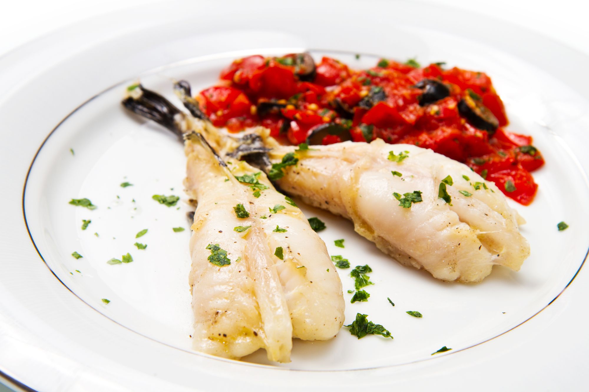 Sole Fillet with Capers