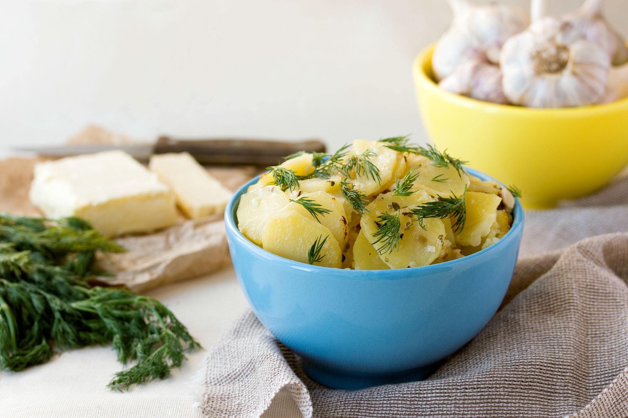 Warm Potato and Dill Salad
