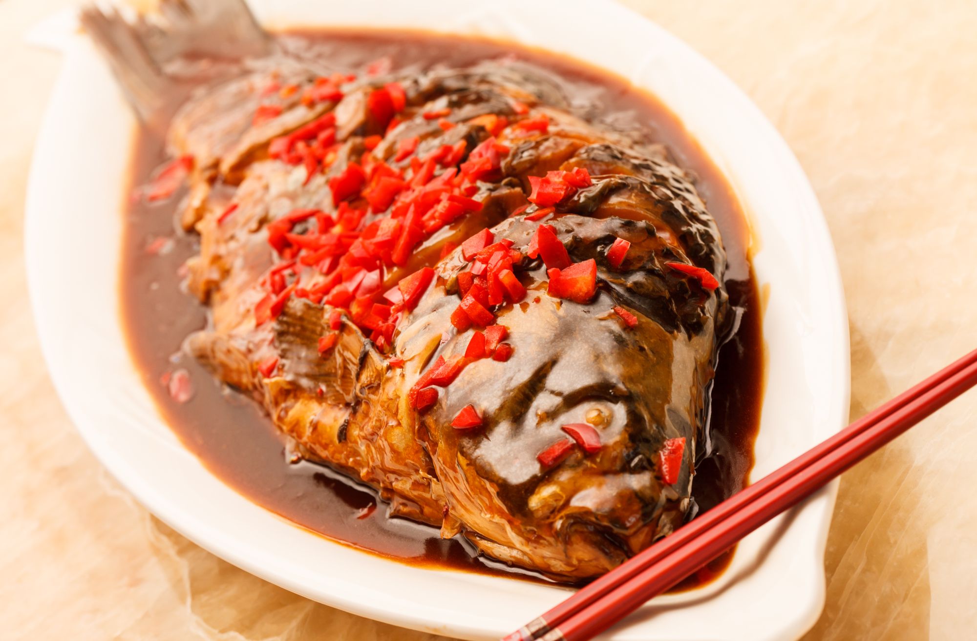 Sichuan Chilli Sea Bass