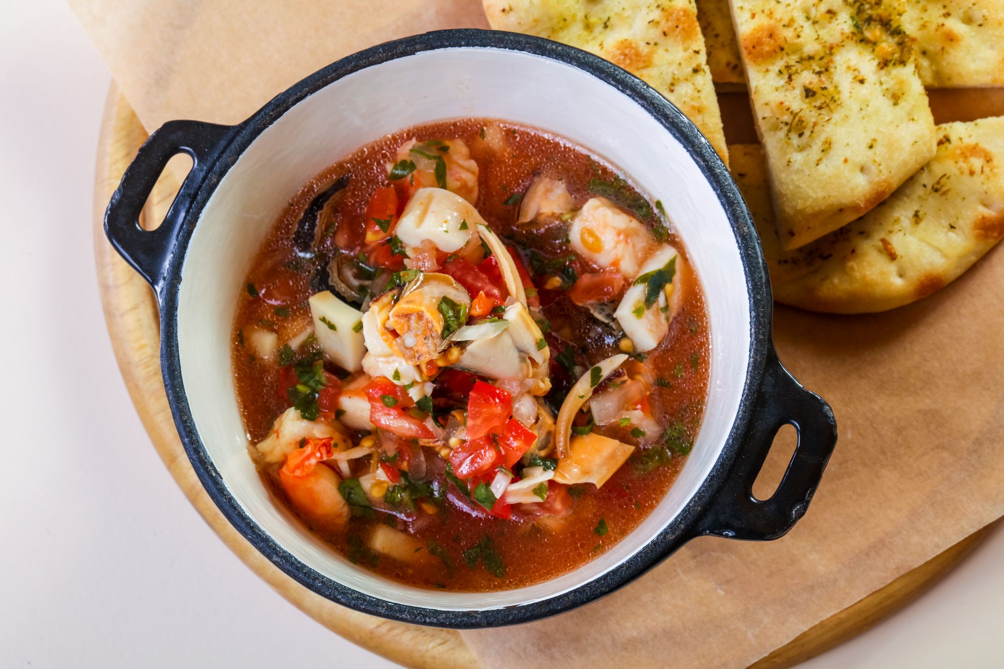 Italian Spicy Fish Stew