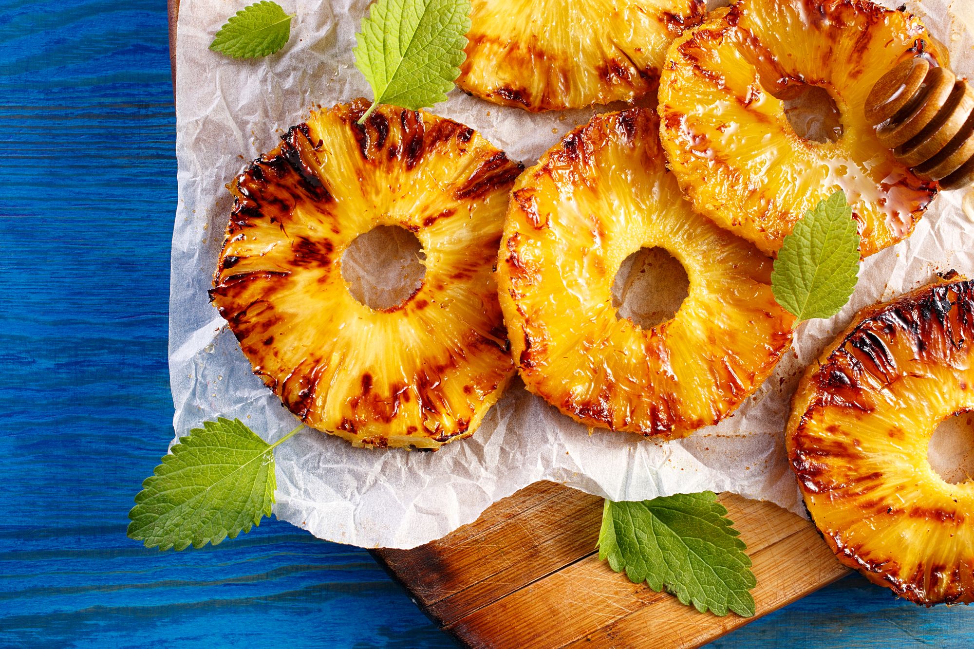 Spiced Fried Pineapple