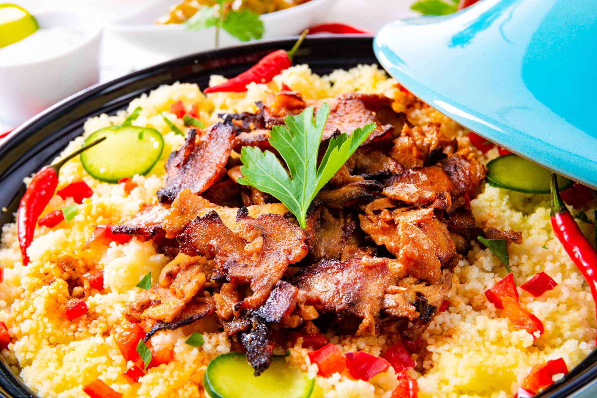 Moroccan Beef with Couscous