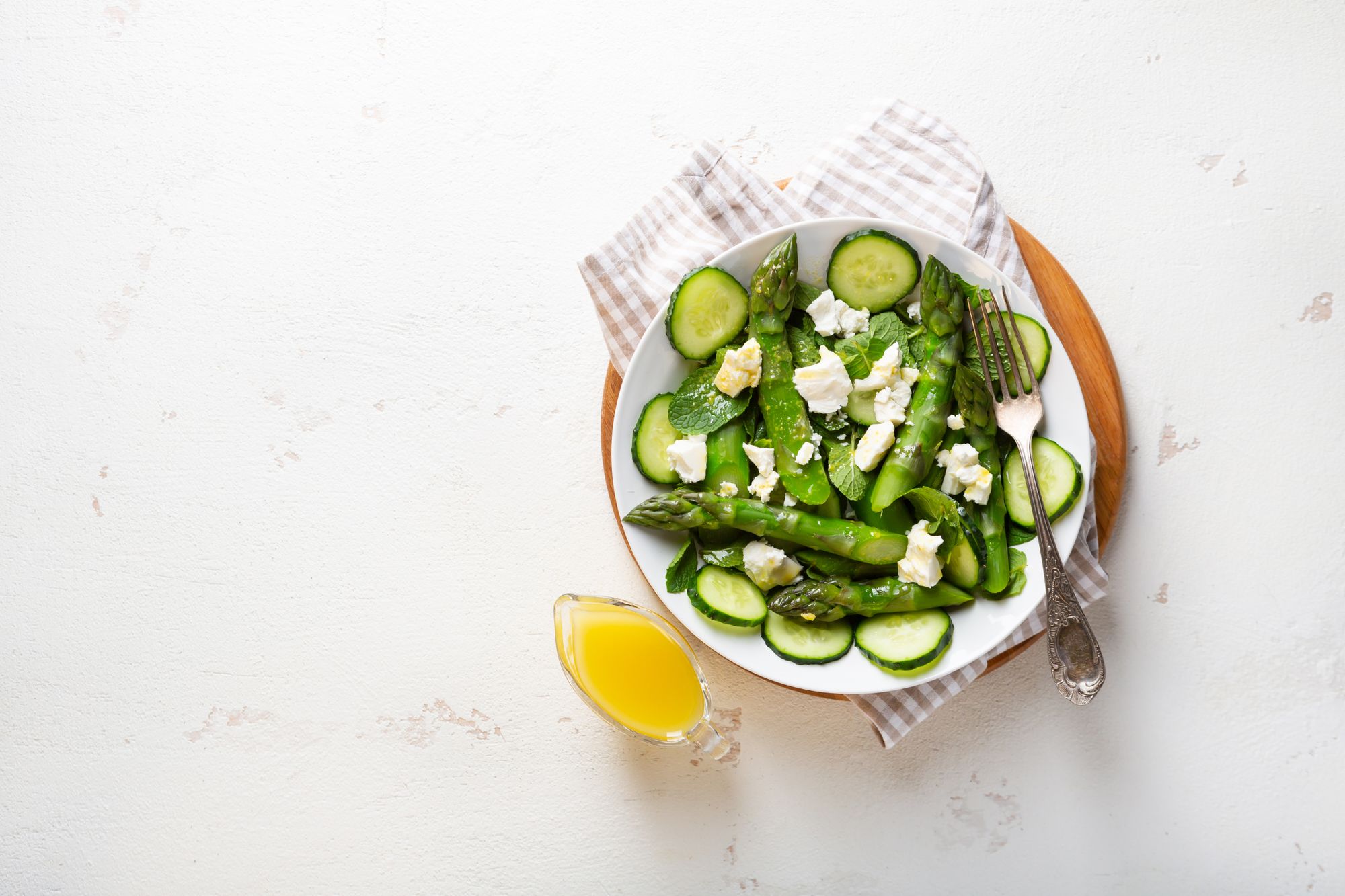 Spring Vegetable and Feta Salad