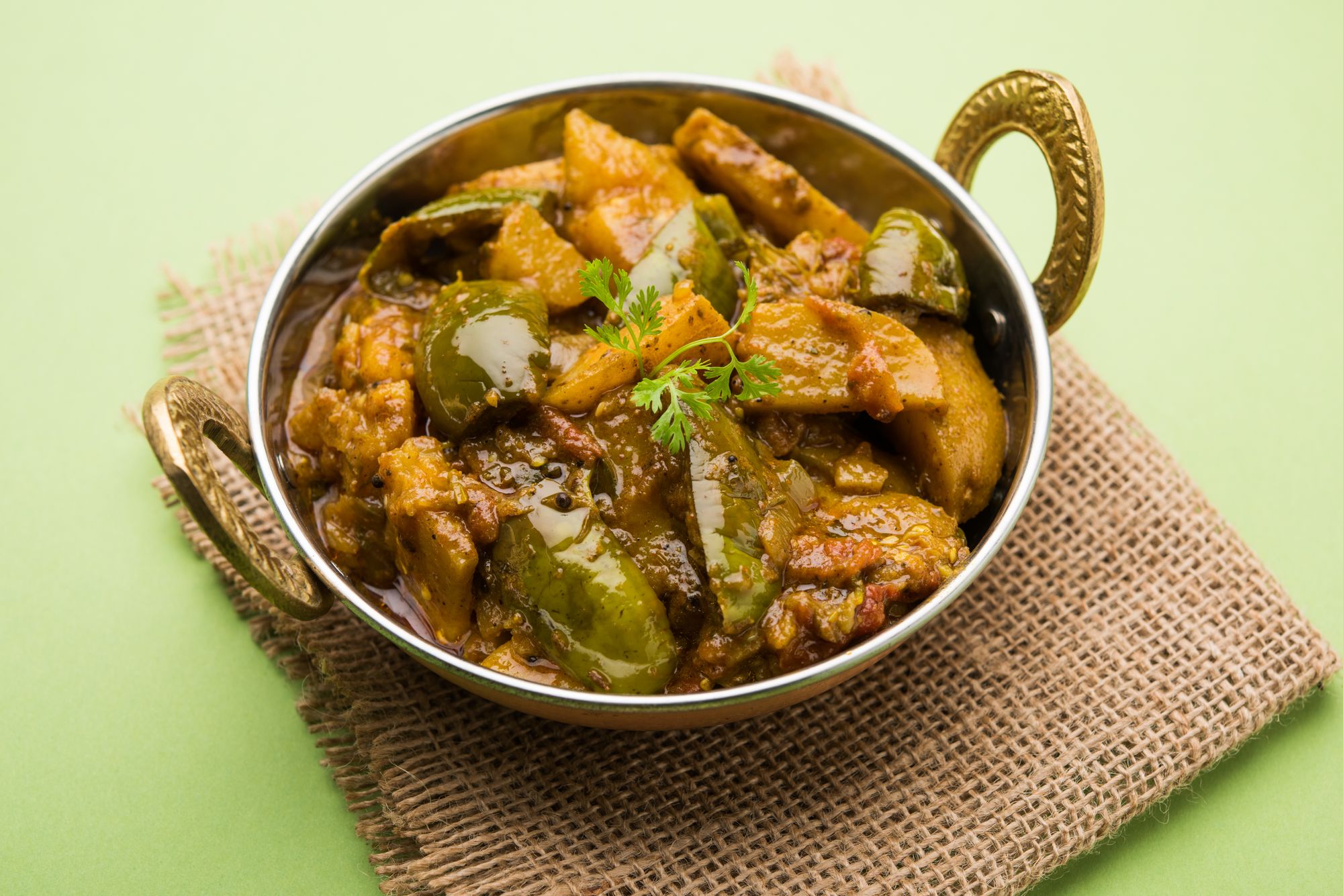 Bajan Eggplant Curry