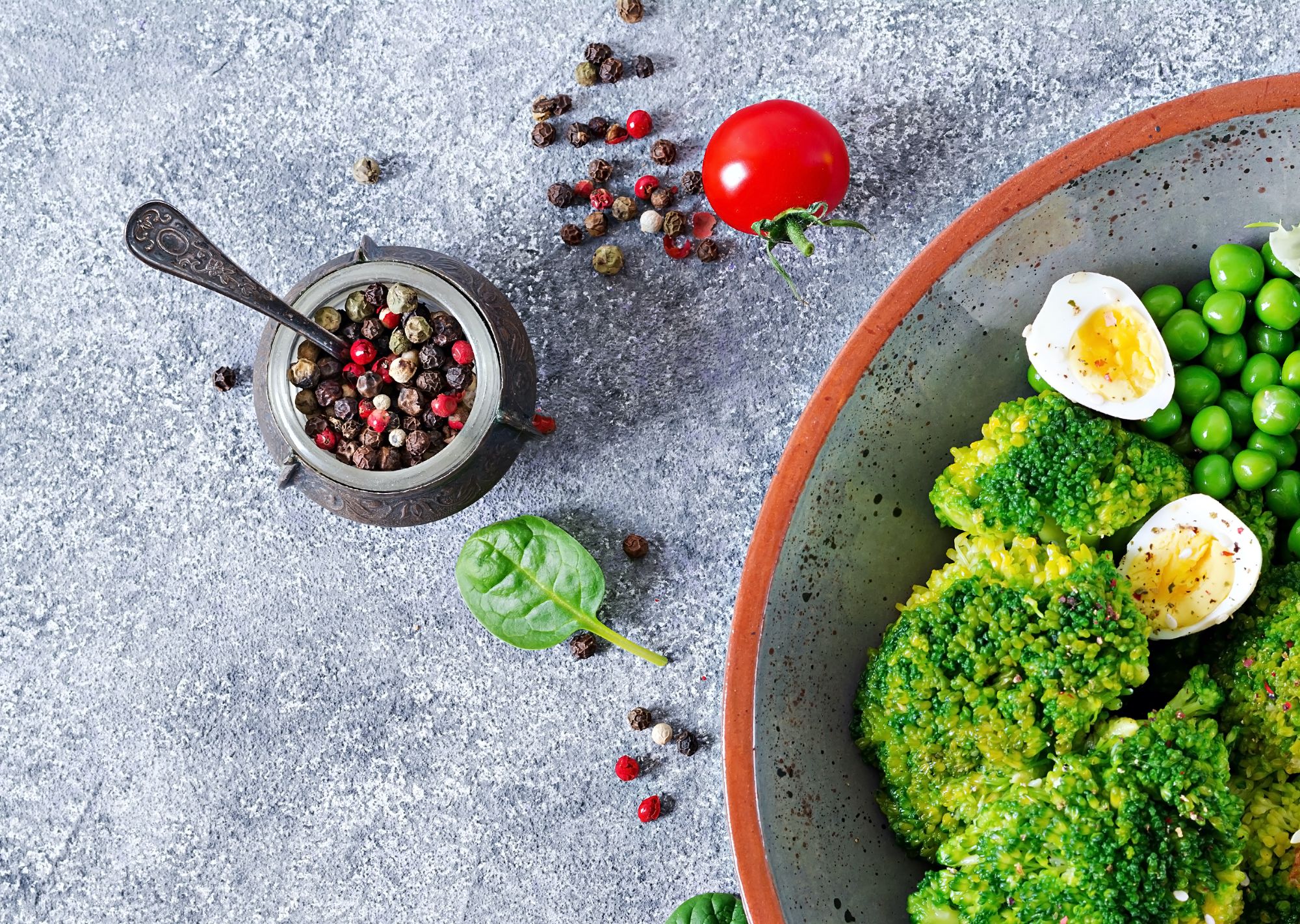 Italian Egg and Broccoli Salad