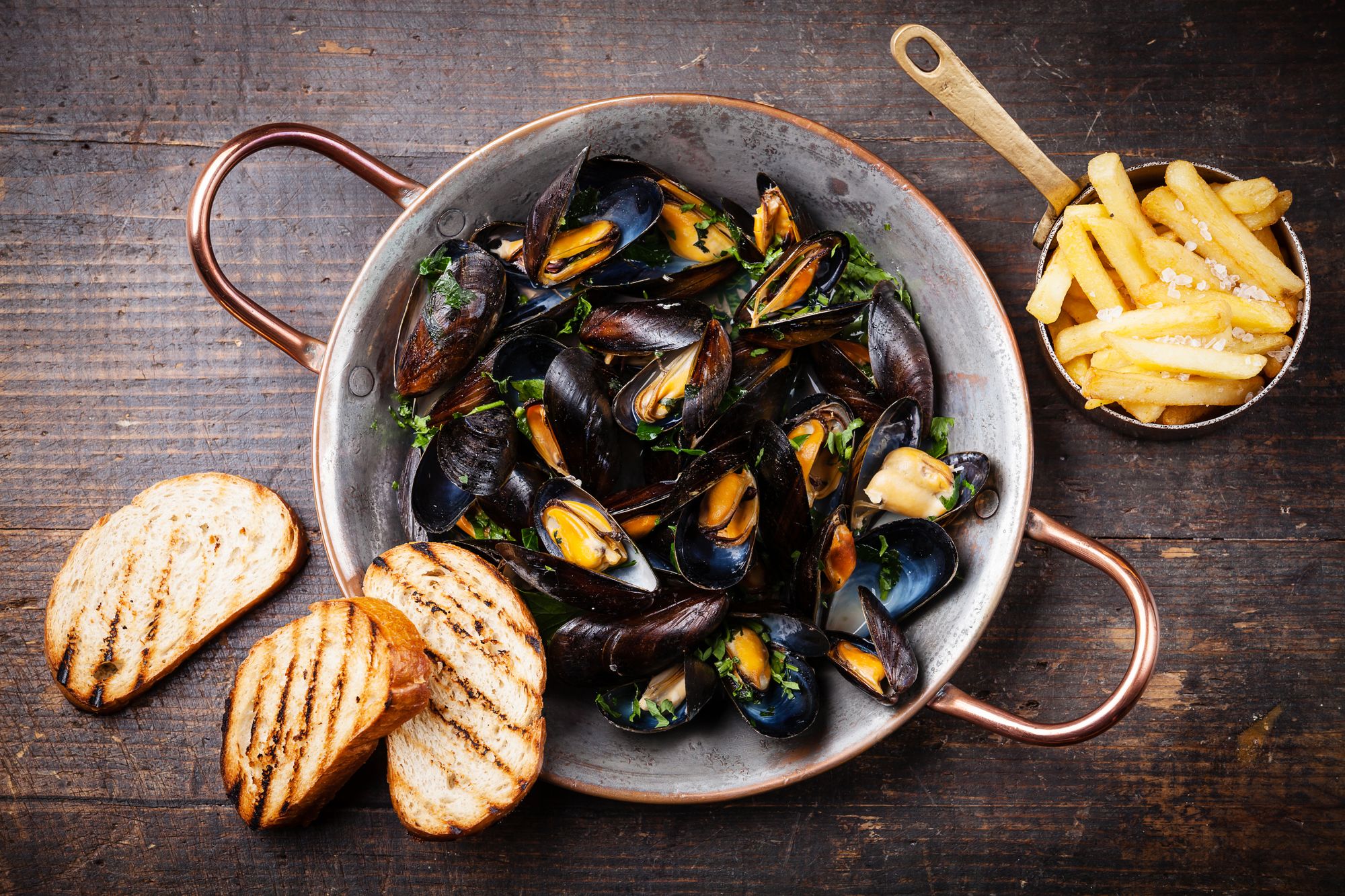 Perfect Barbecue Mussels