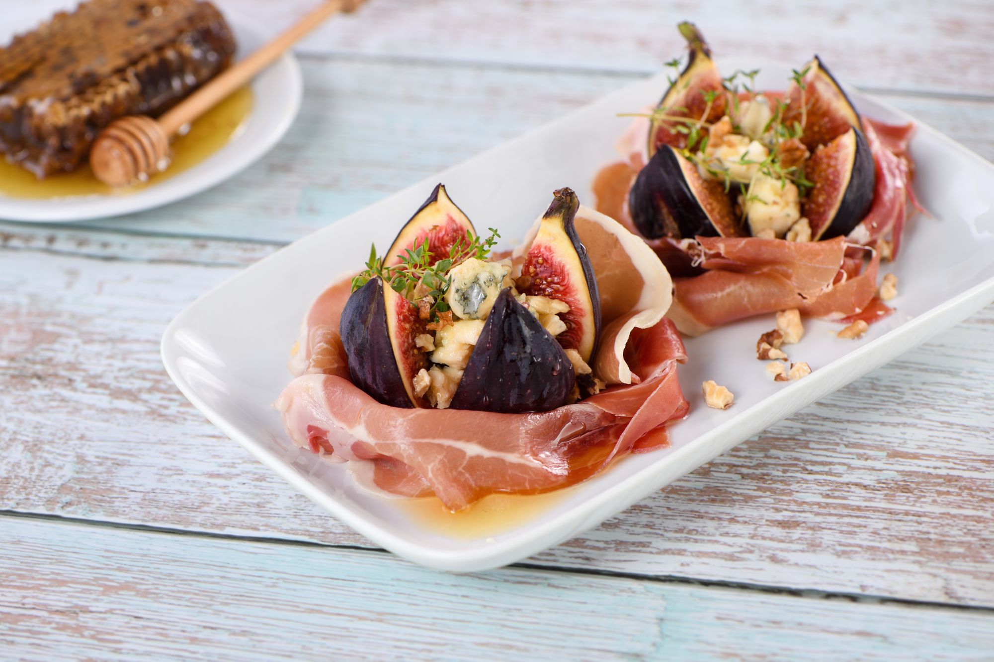 Figs Stuffed with Dolcelatte Canapé