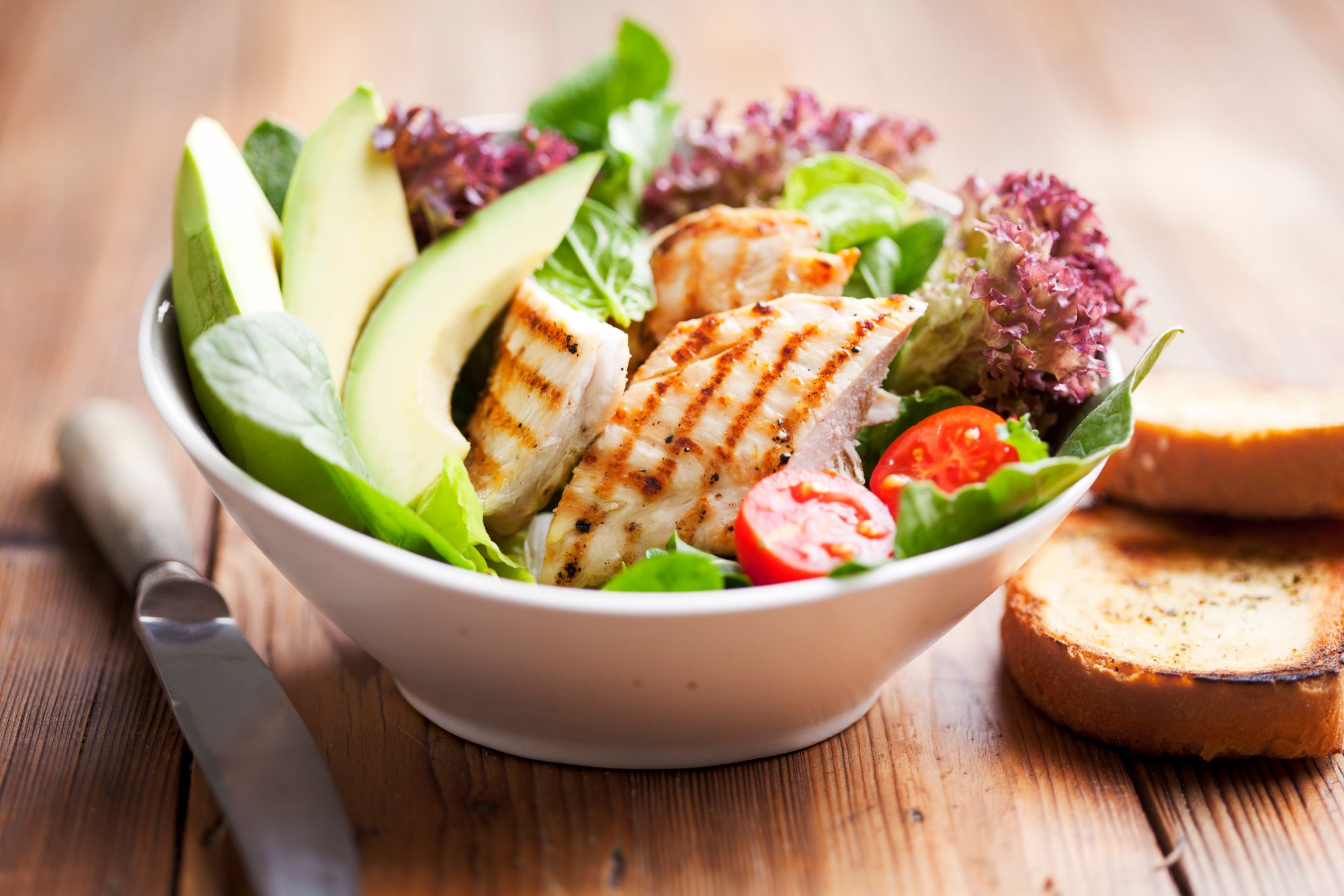Classic Chicken Breast and Avo Salad