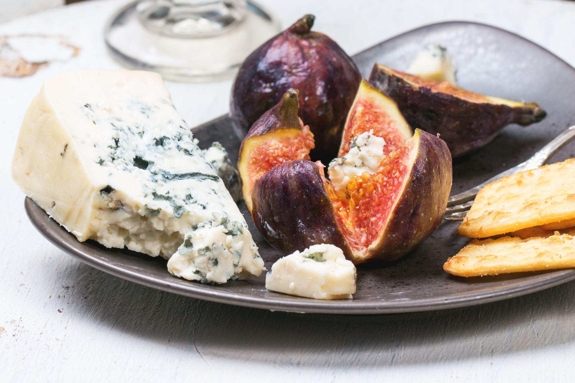 Fig and Blue Cheese Canapes
