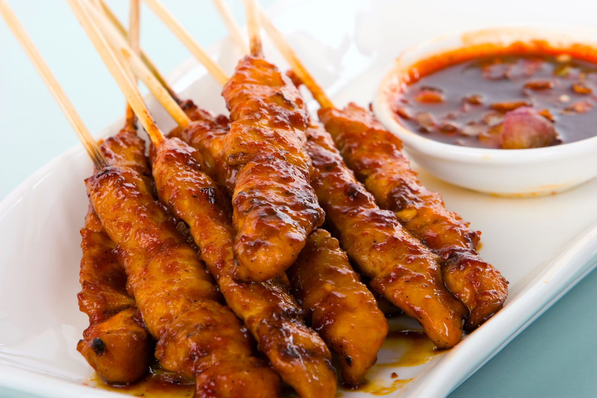 Simple Satay Chicken Strips