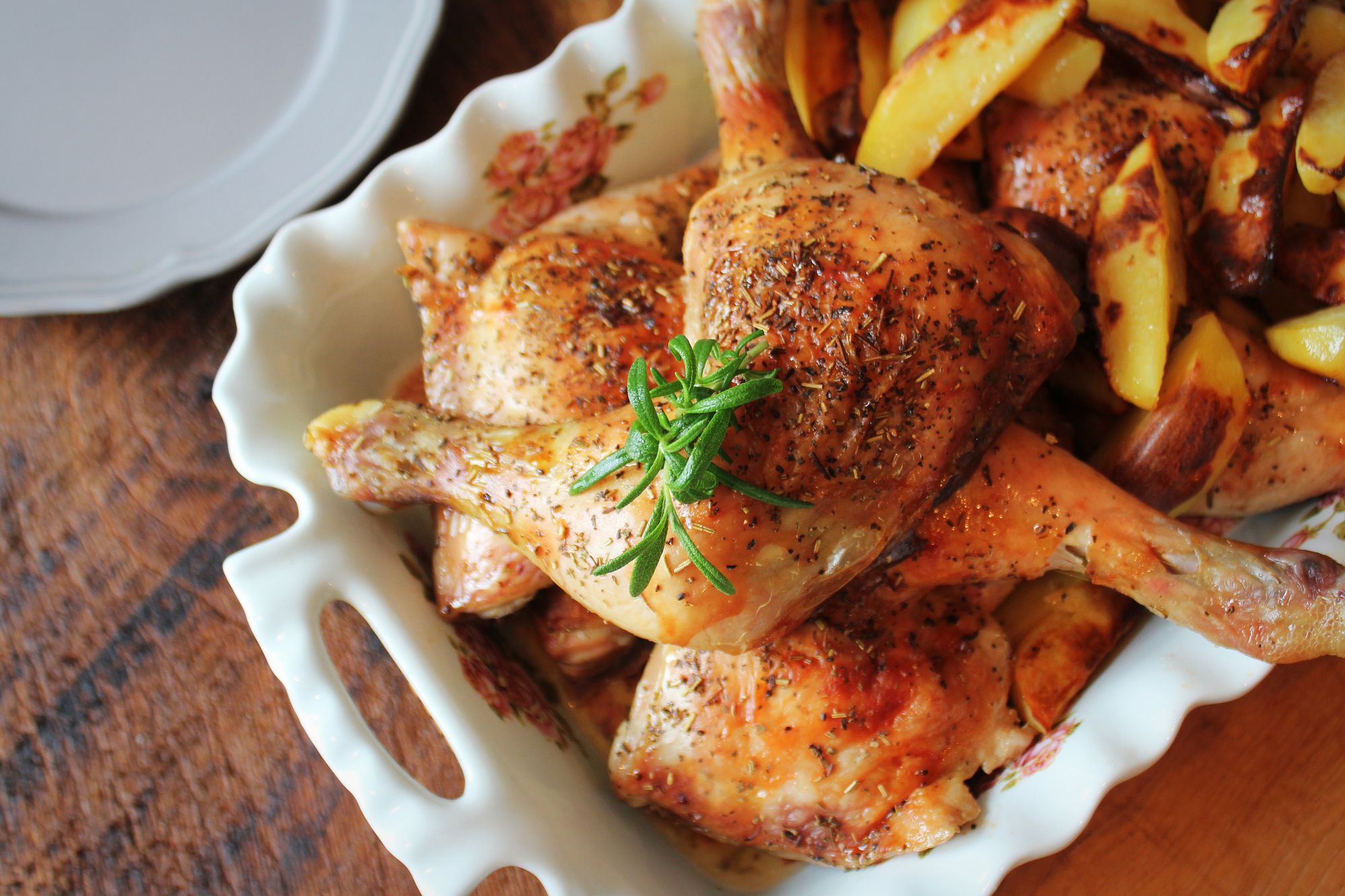 Chicken Thigh One-Pot With Honey Mustard