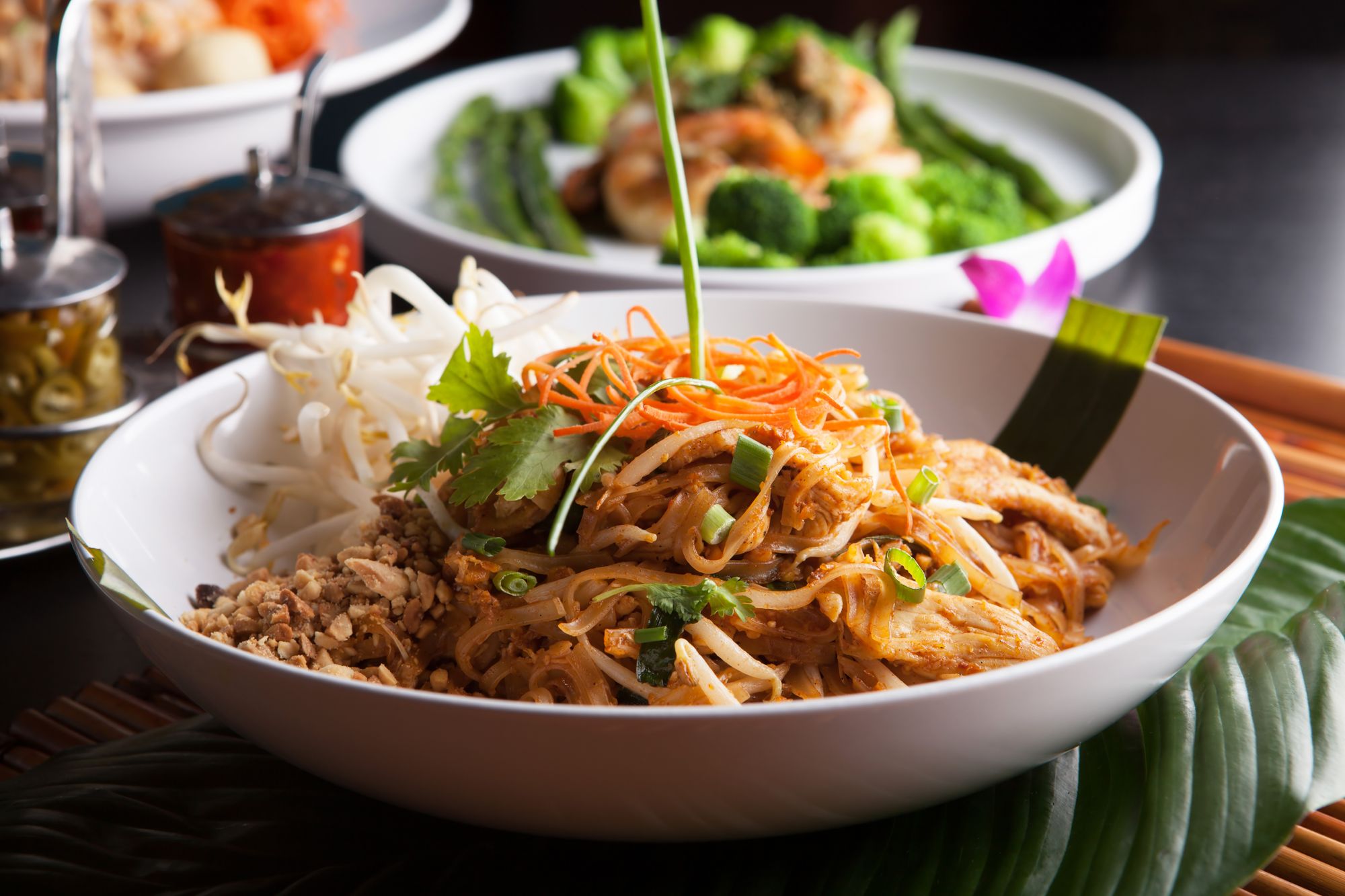 Pulled Chicken and Hoisin Salad