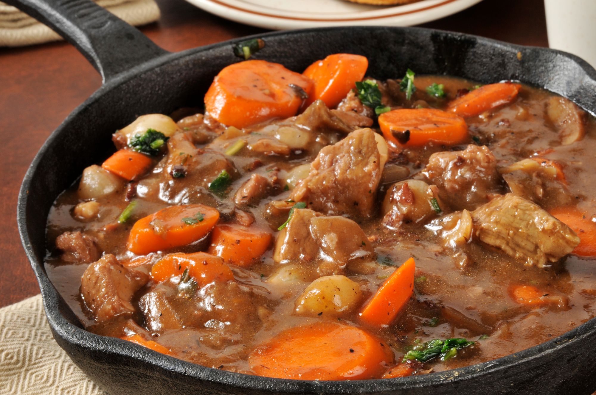 Beef, Wine and Carrot Stew