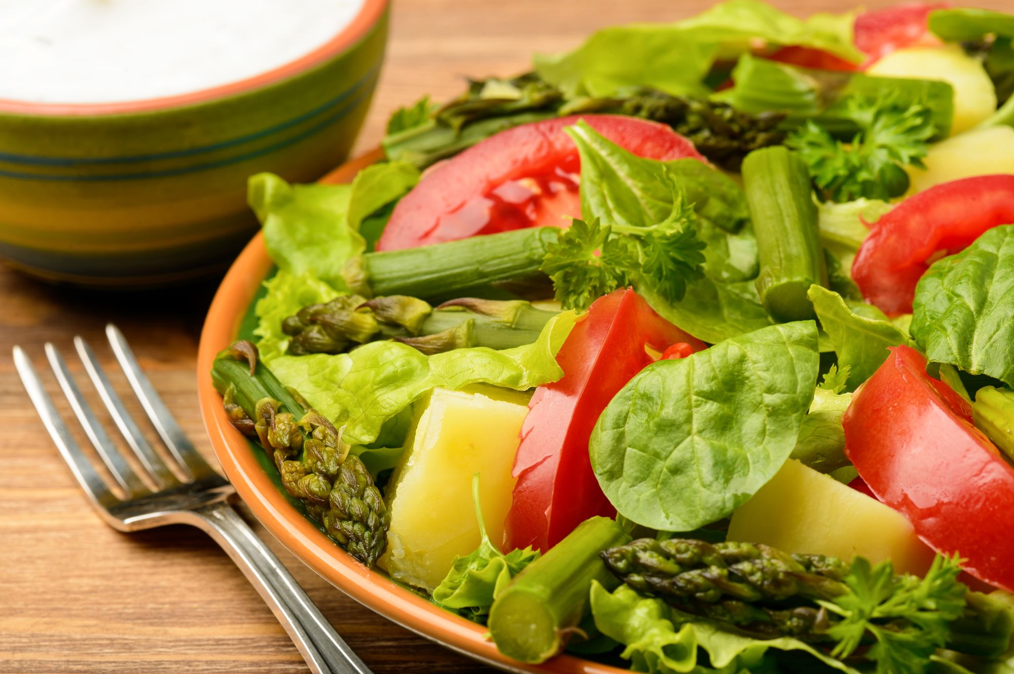 Perfect Spring Green Salad