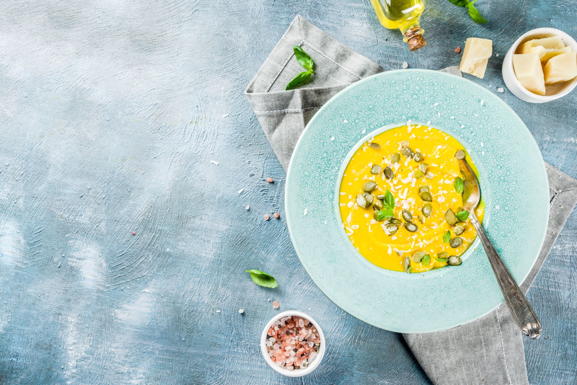 Italian Squash and Parmesan Soup