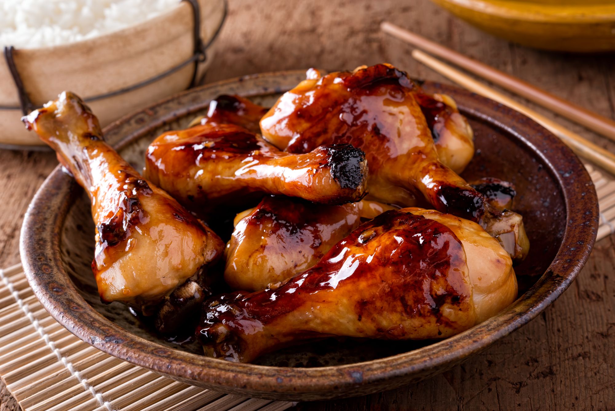 Lime and Ginger Sticky Chicken
