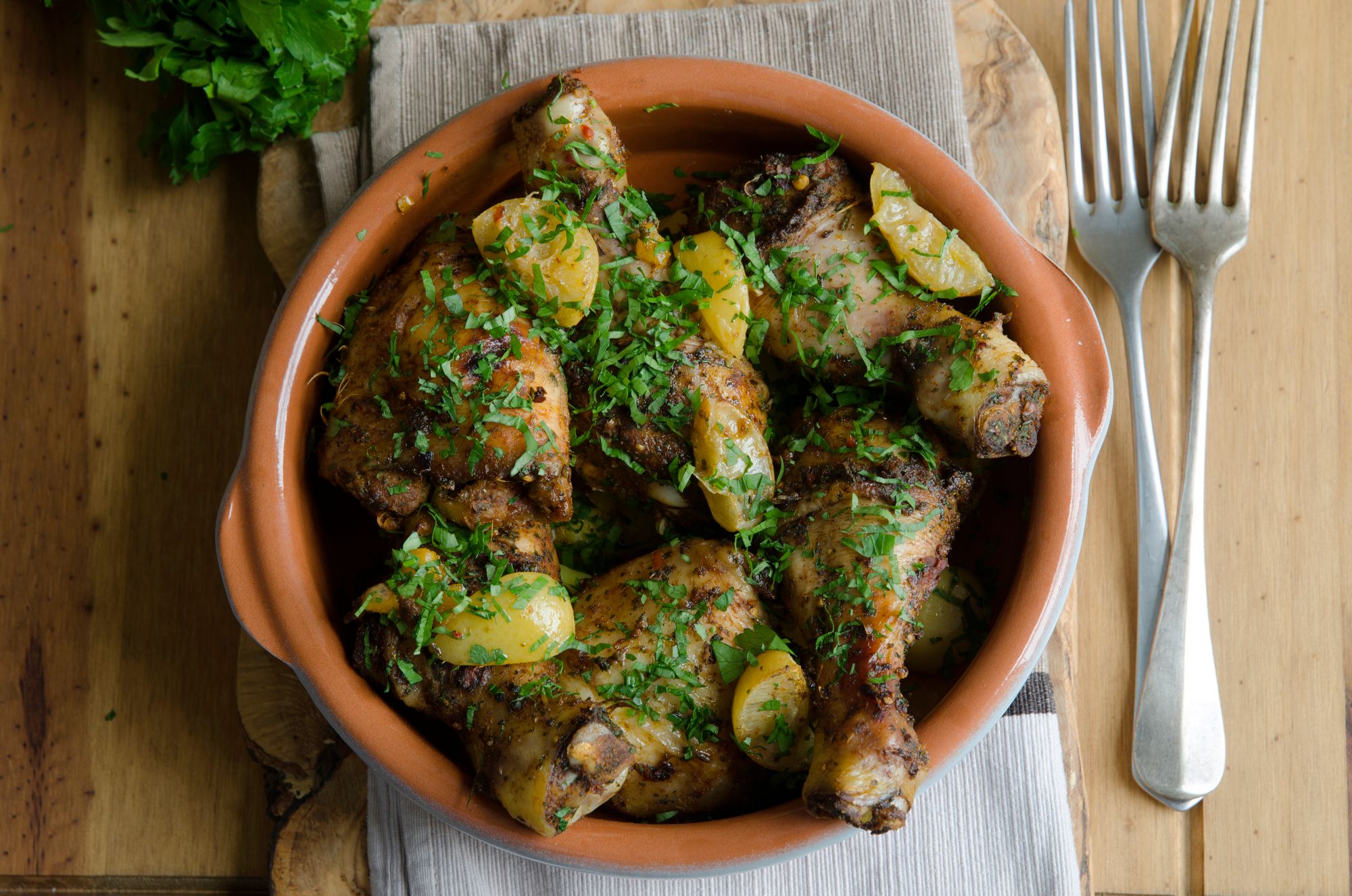 Moroccan-Style Chicken Thighs
