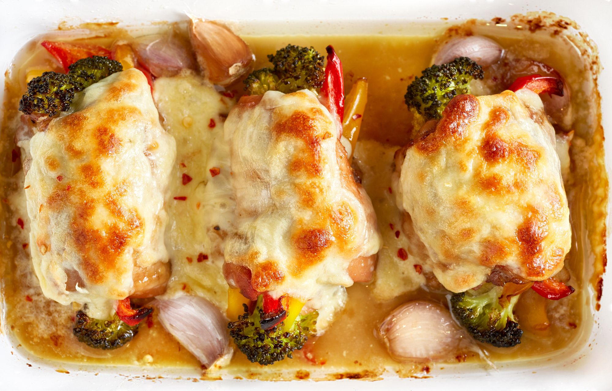 Chicken Thighs Stuffed with Blue Cheese