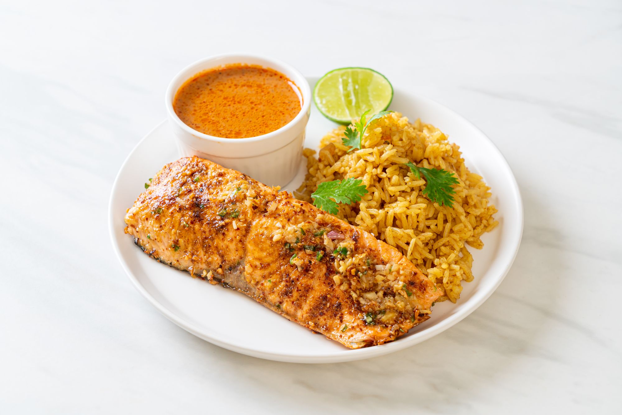 Curried Coconut Salmon