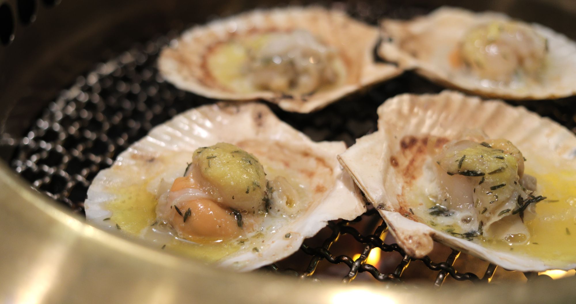 Scallops with Rosemary and Quince Butter
