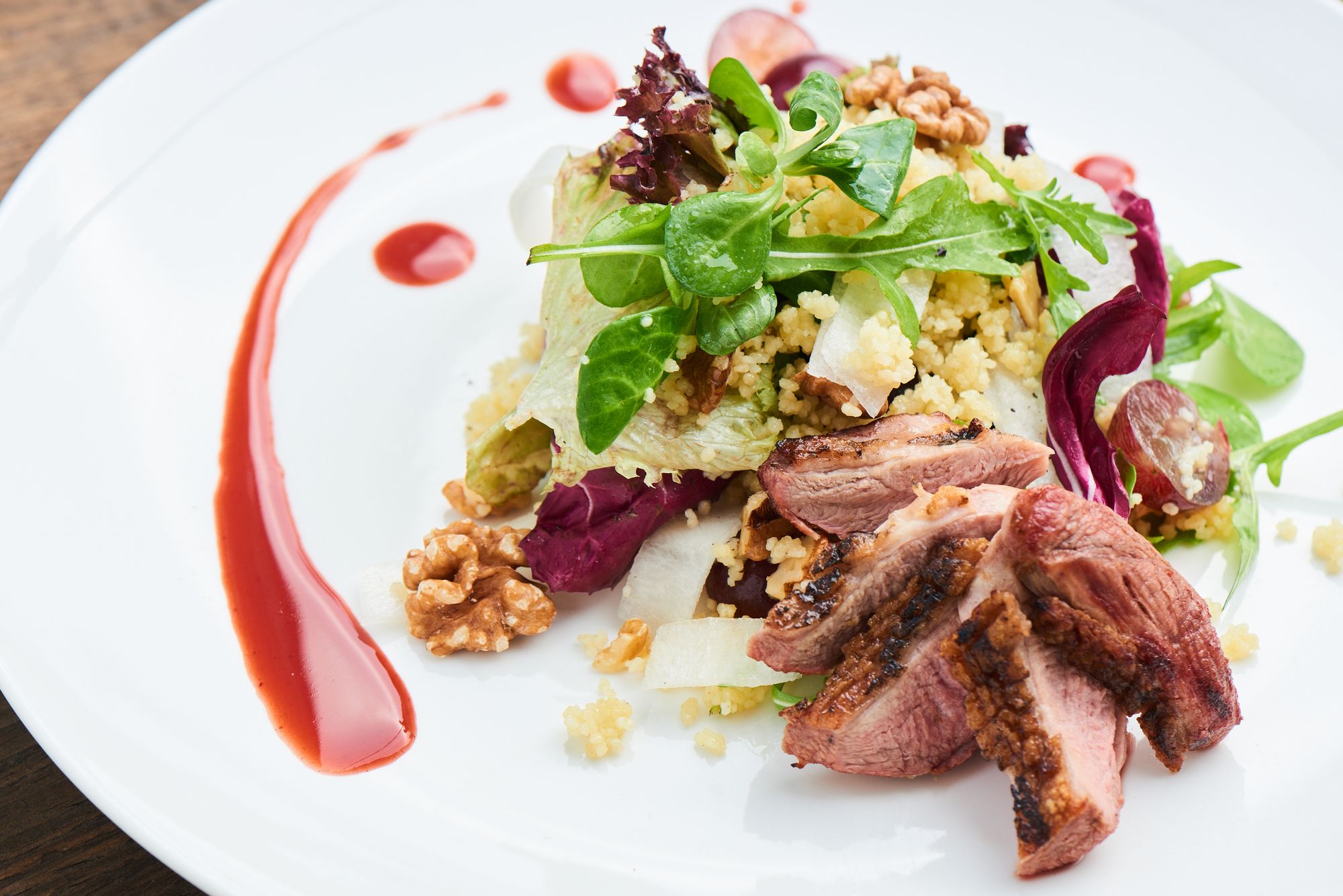 Duck and Couscous Salad