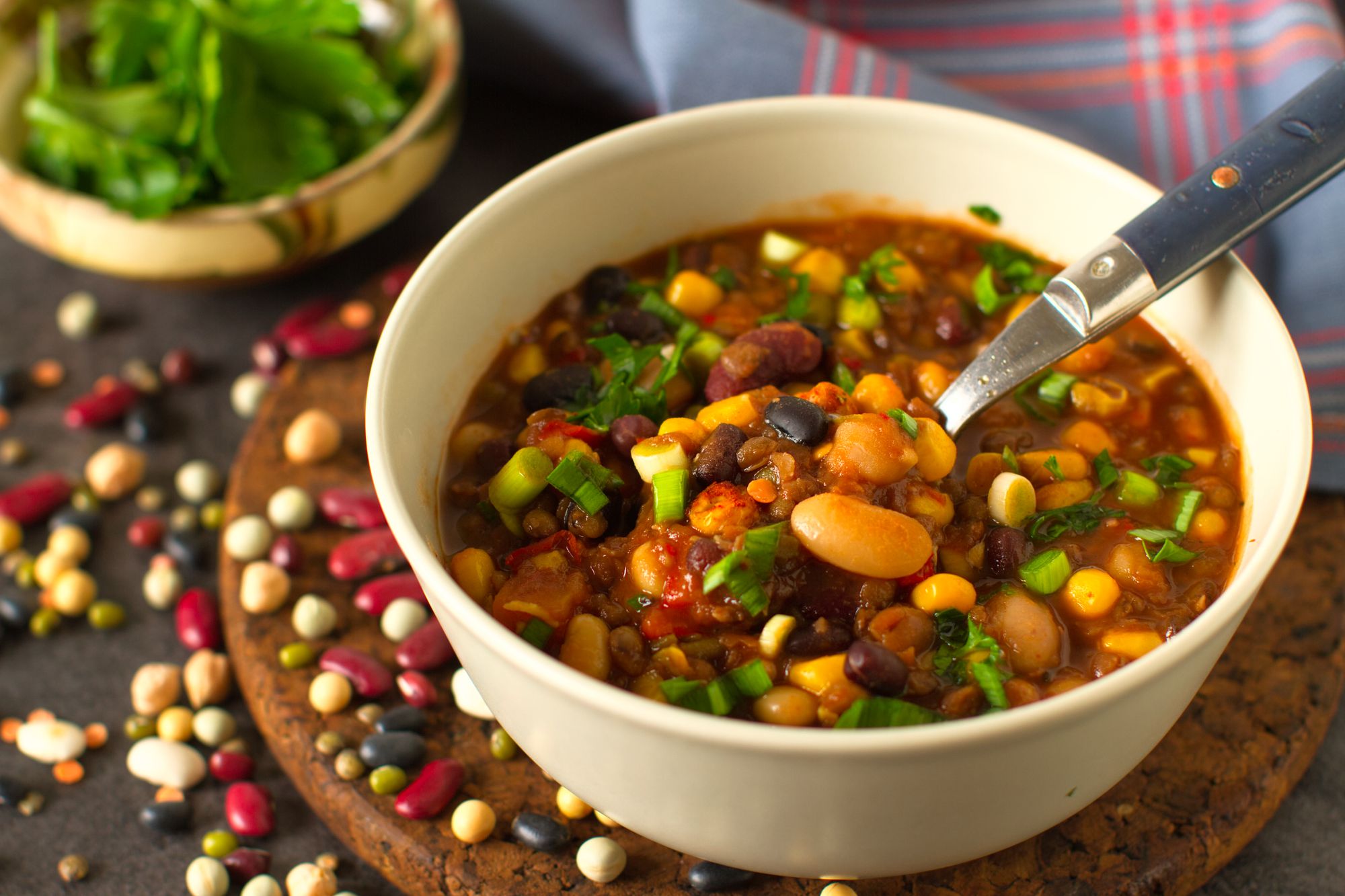 Mexican Bean and Lentil Stew