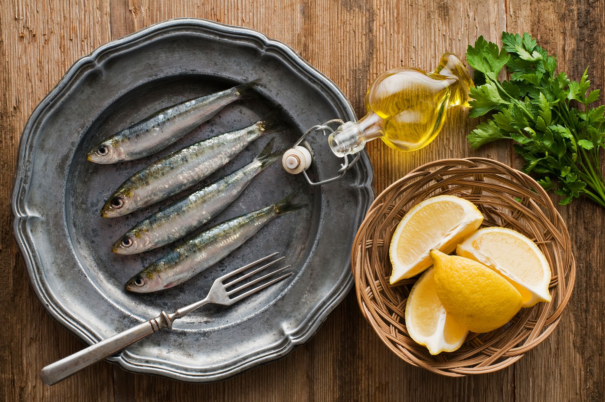 Sardines with Lemon Salsa