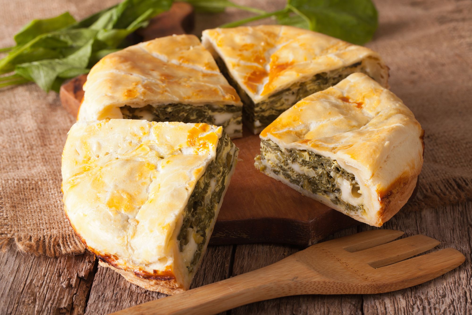 Zeljanica (Spinach and Ricotta Pie)