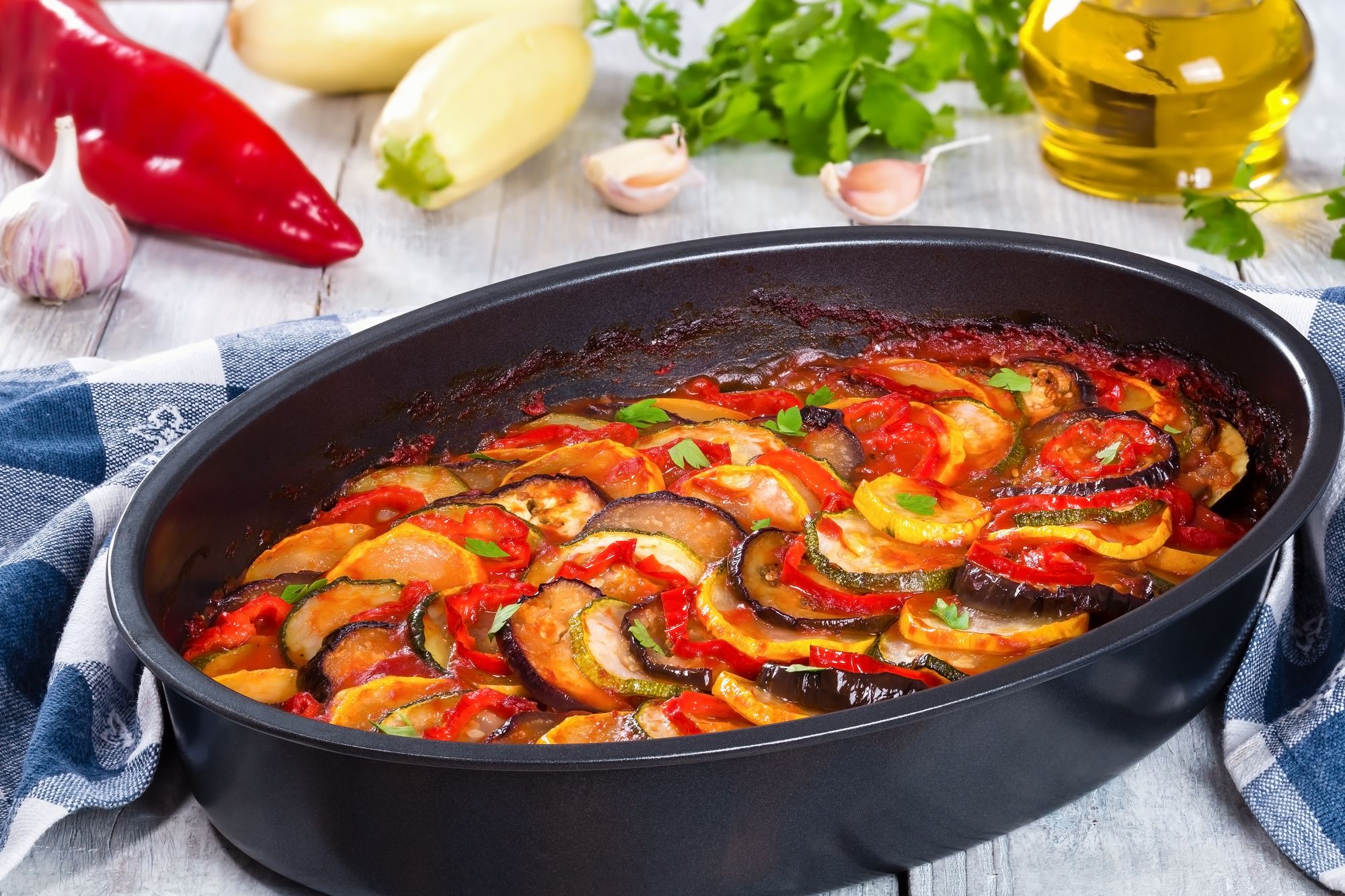 Roast Tomato and Eggplant Curry