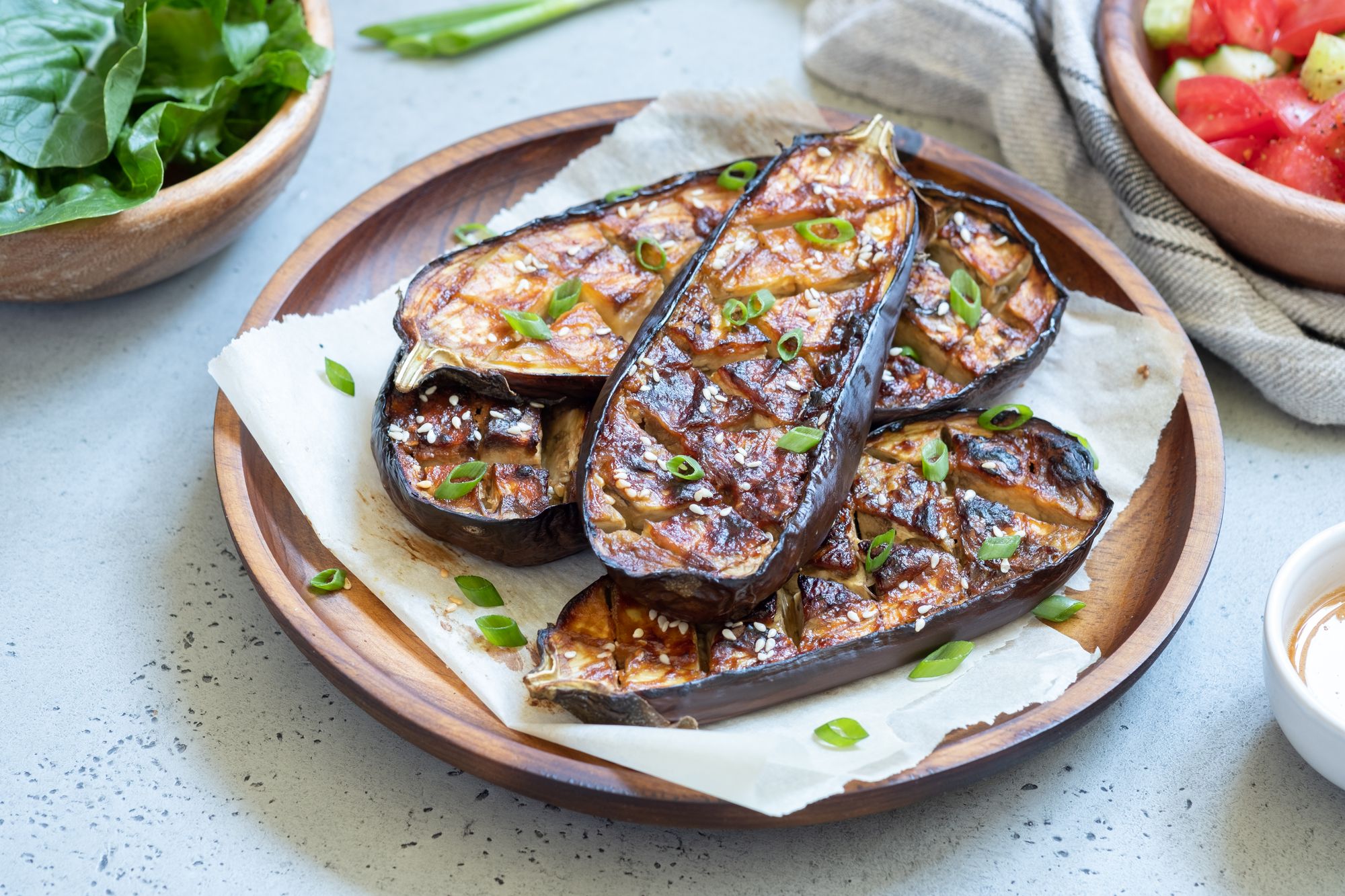 Barbecued Miso Eggplant
