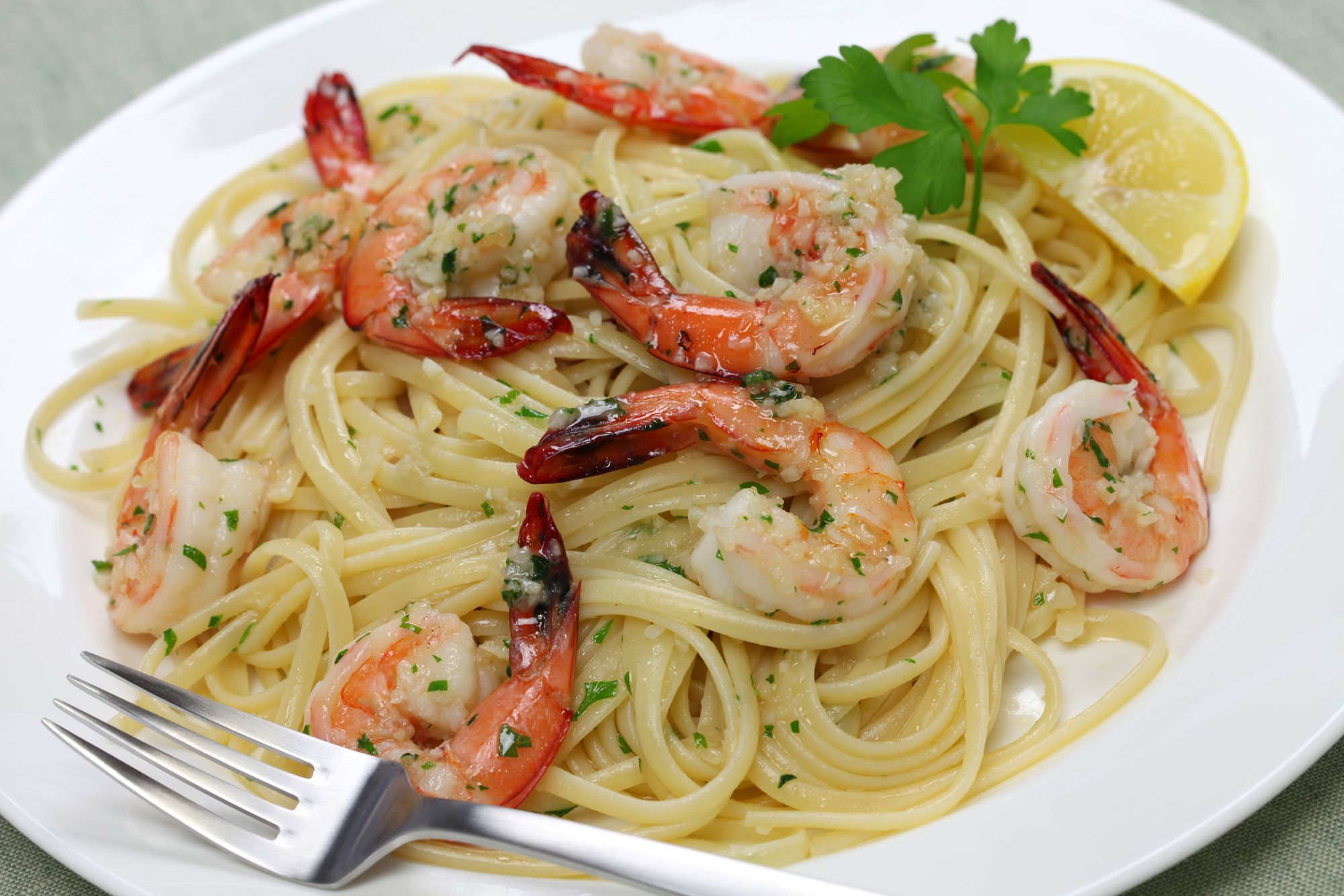 Prawn and Brown Butter Linguine