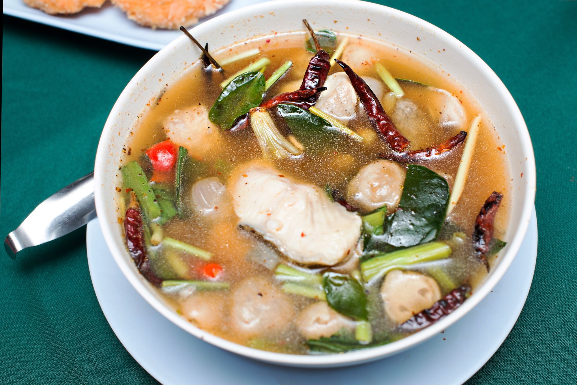 Northern Thai White Fish Soup