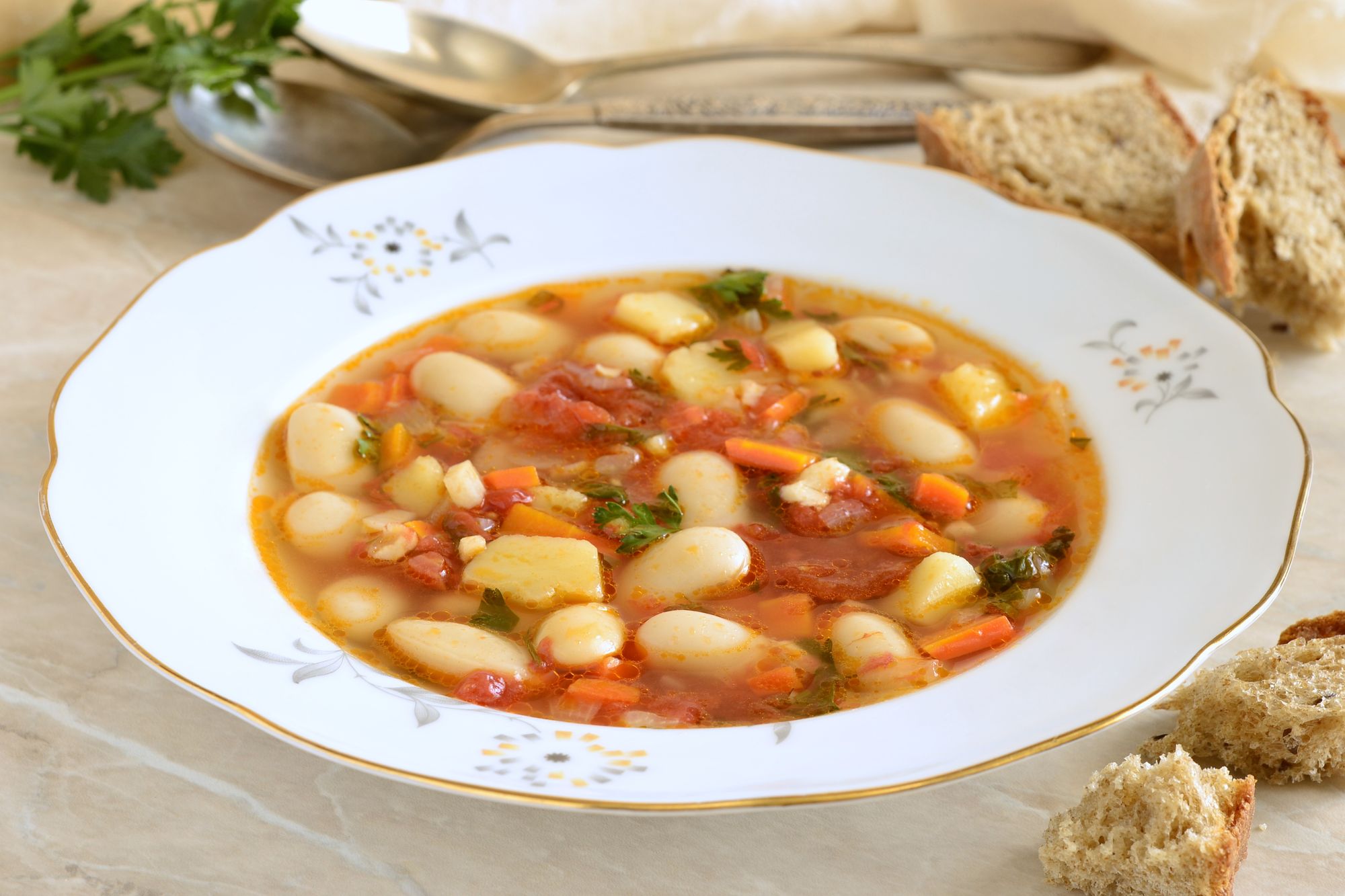 Pasta and White Bean Soup