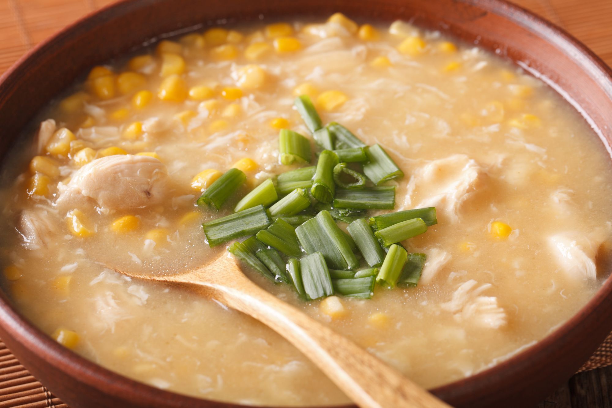Country Chicken and Corn Soup