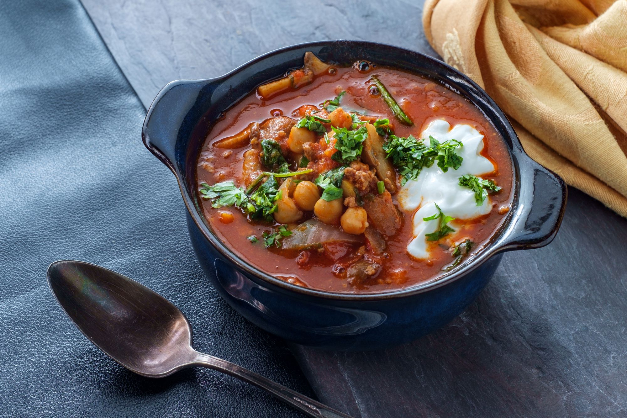 Chicken, Chickpea and Paprika Hotpot