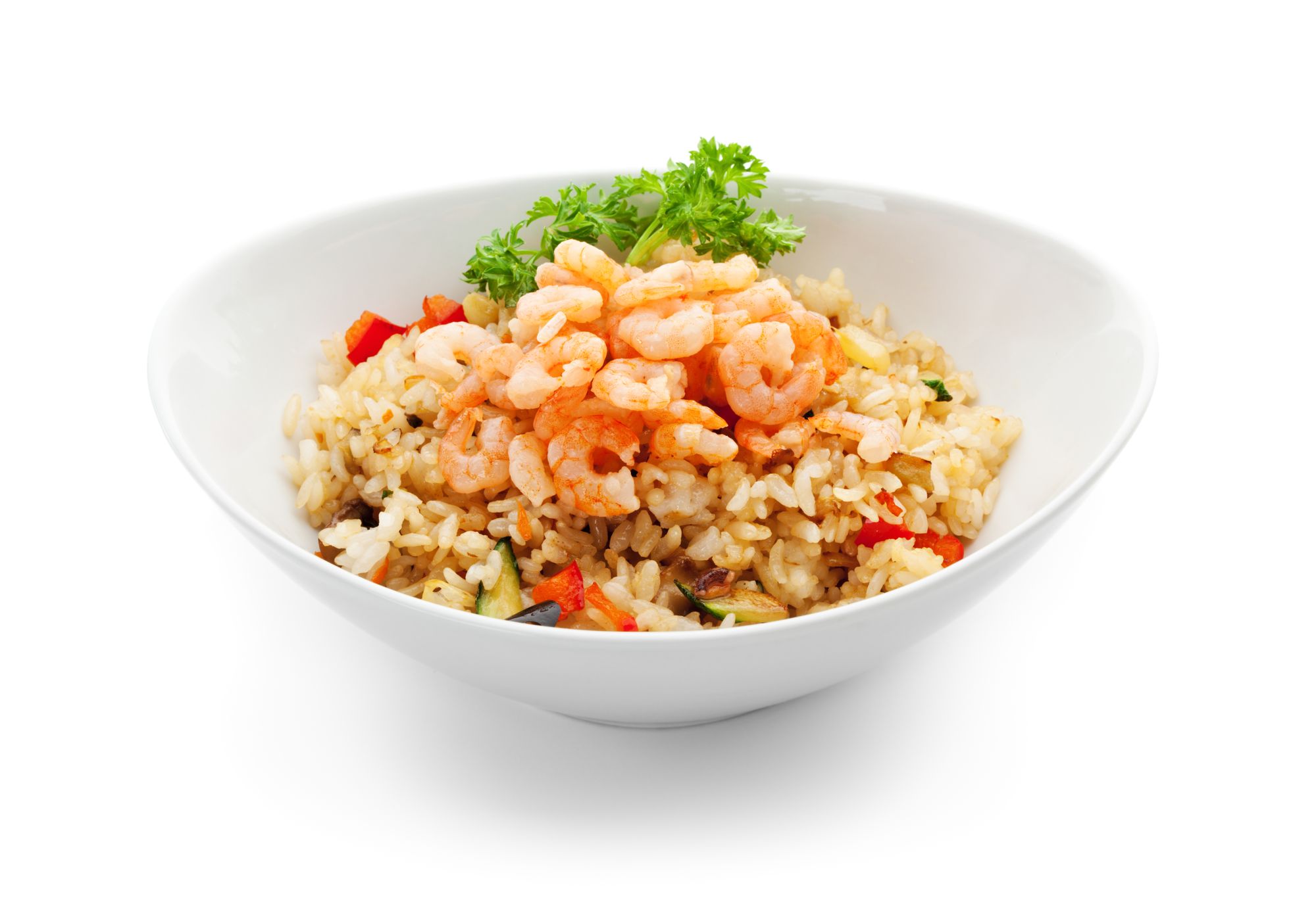Prawn and Cabbage Fried Rice