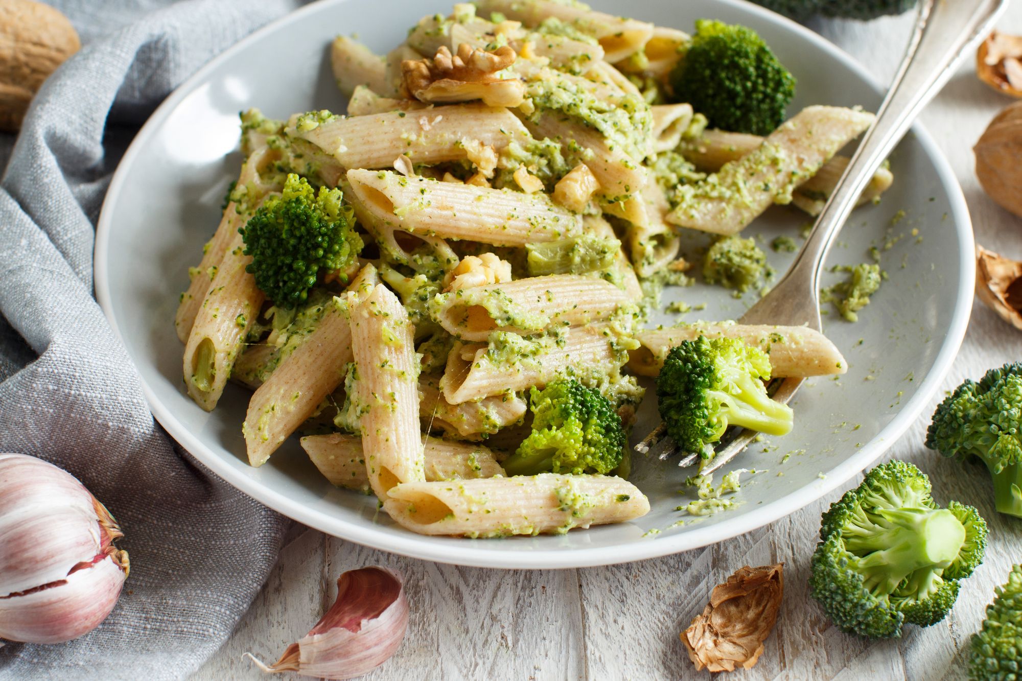 Broccoli and Walnut Pasta