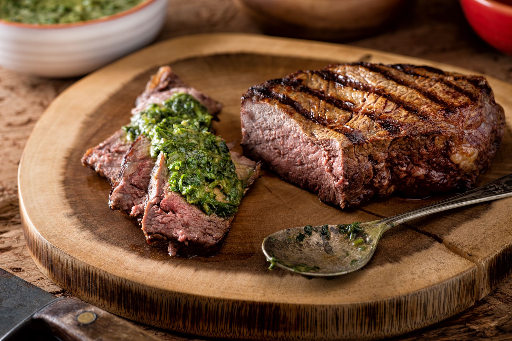 Argentinian Sirloin with Chimichurri