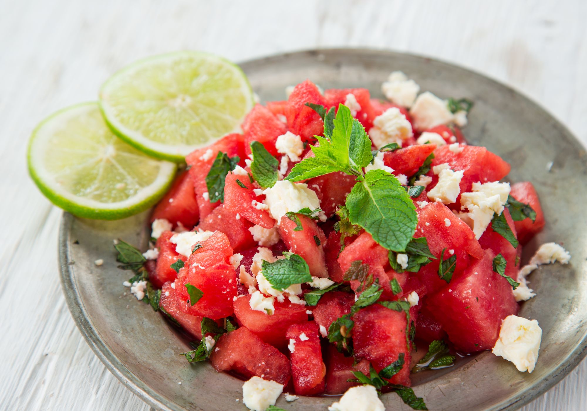 Melon Salad with Chilli and Lime