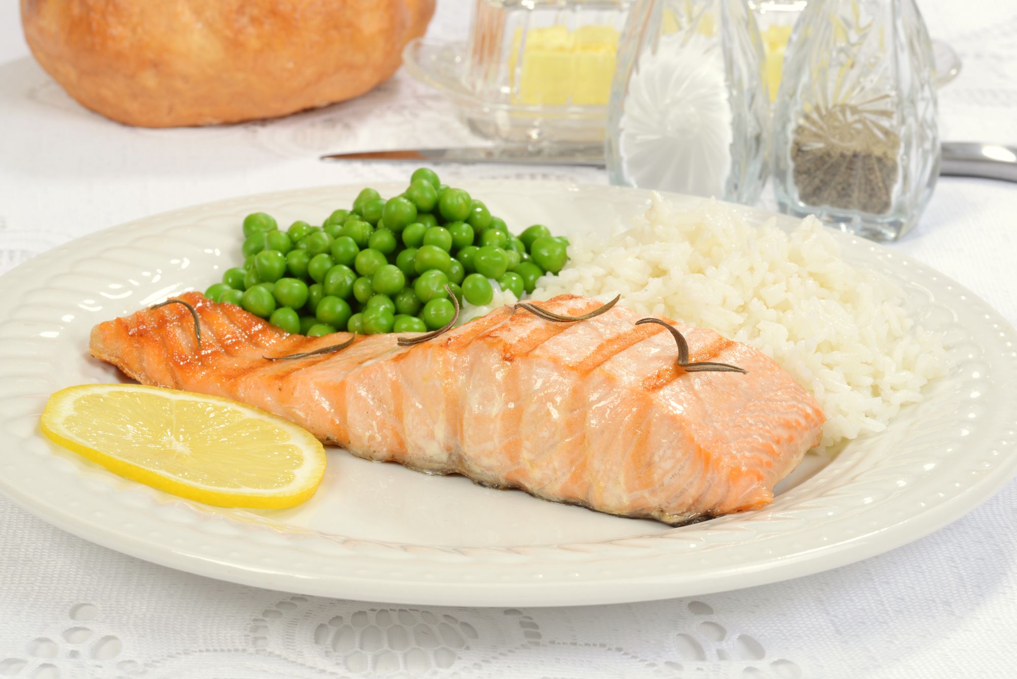 Creamy Salmon with Broad Beans