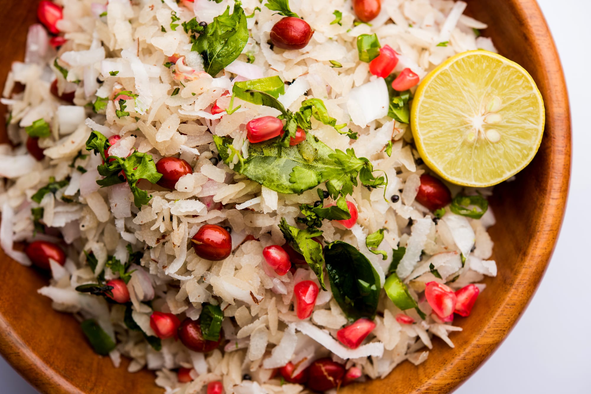 Pomegranate and Coconut Fried Rice