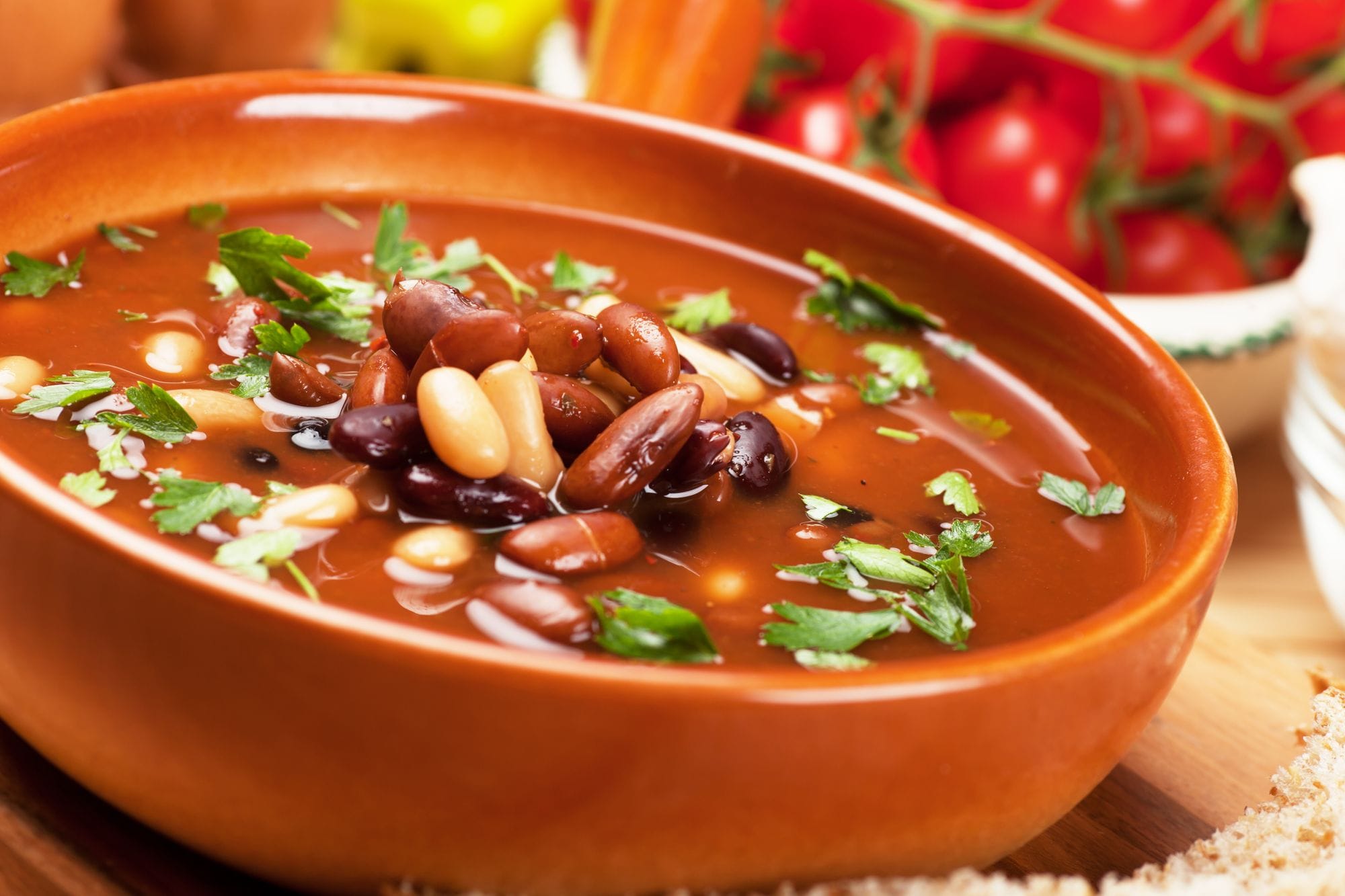 Mediterranean Mixed Bean Stew