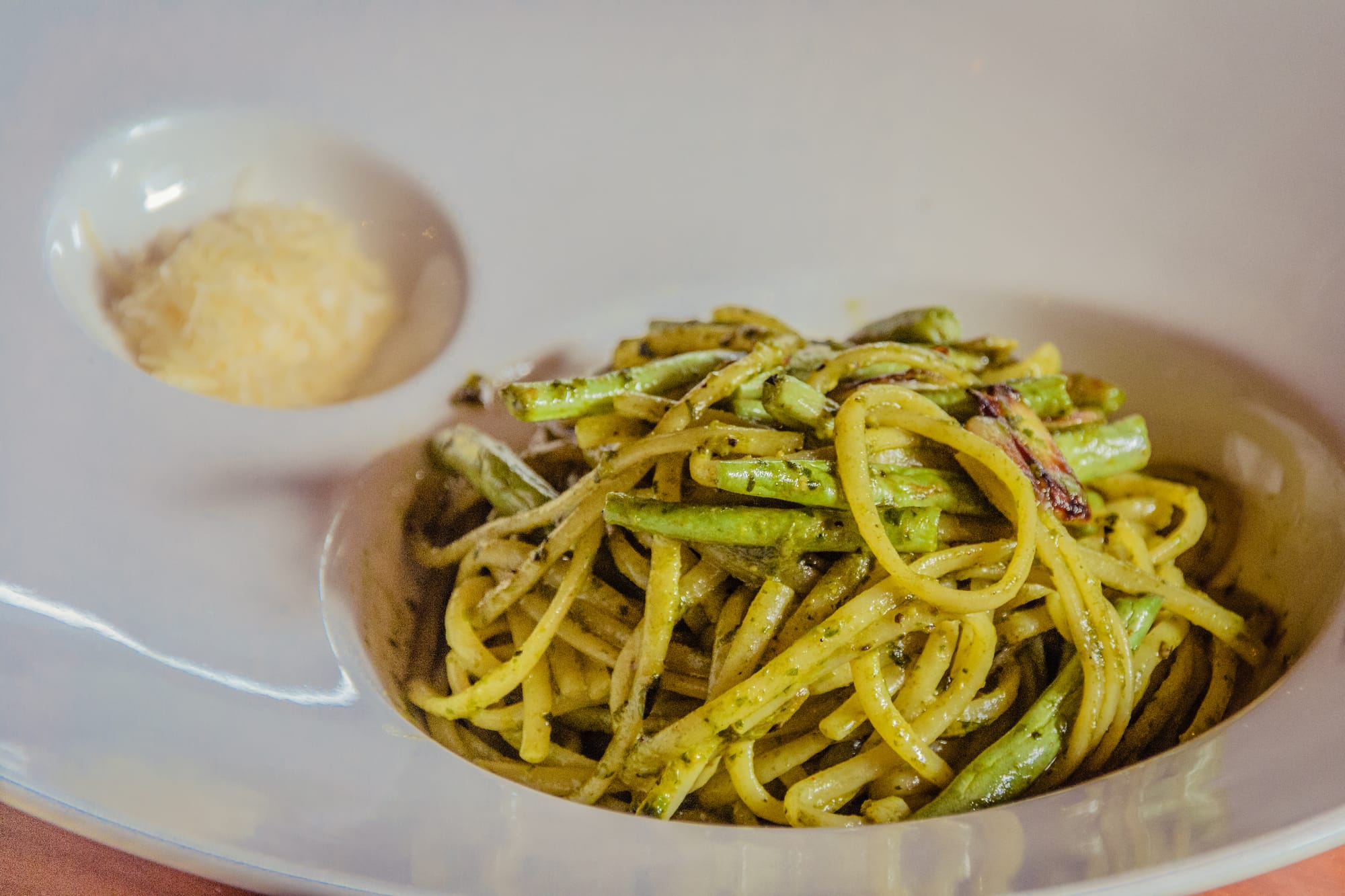 Green Bean Linguine