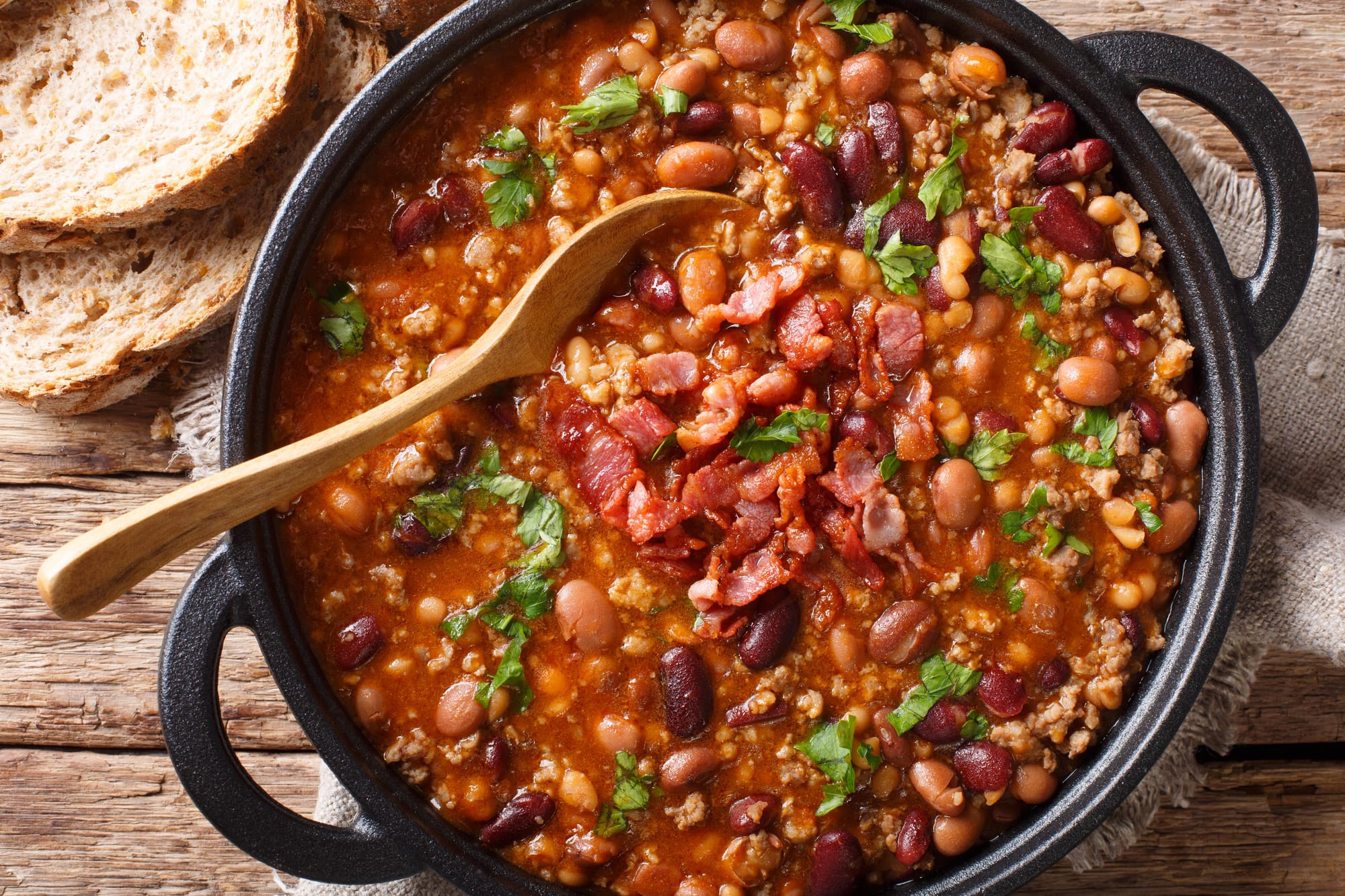 Portuguese Bean and Bacon Stew