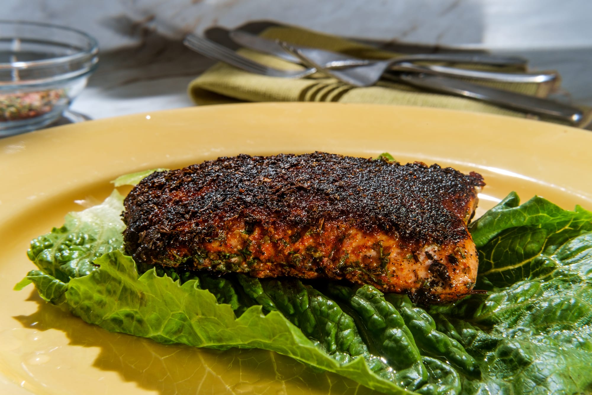 Cajun Blackened Salmon