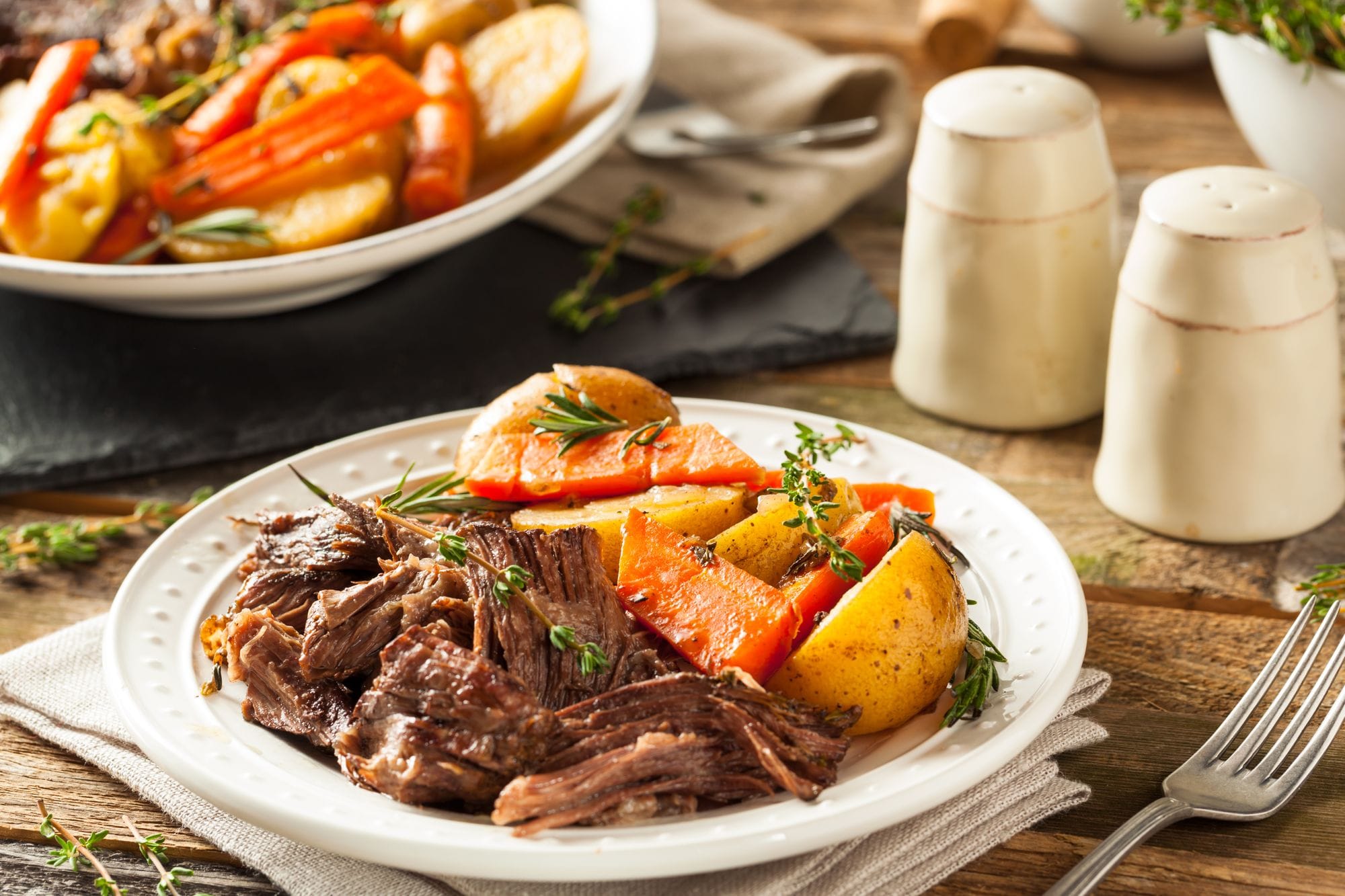 Slow-Roast Brisket with Red Wine Sauce