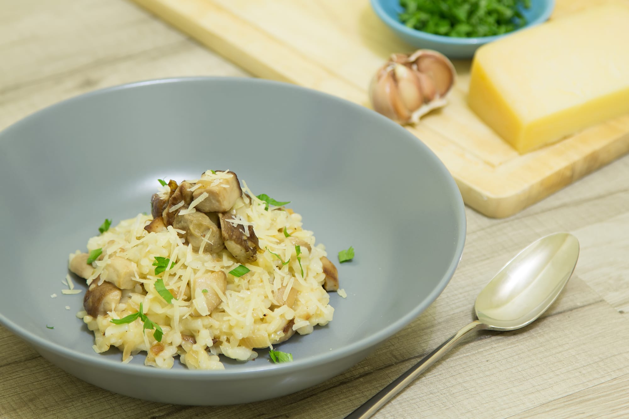 Walnut and Blue Cheese Orzo