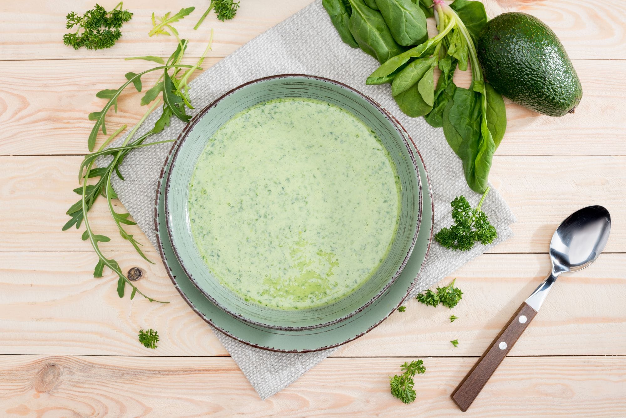 Cucumber Gazpacho with Crab